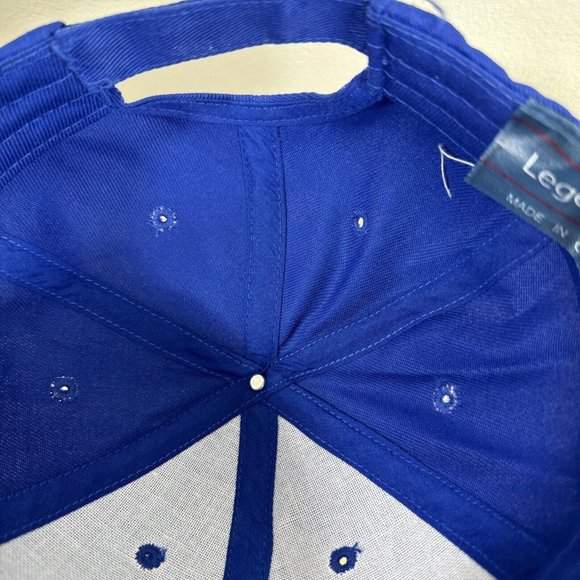 TL Irrigation Systems Hat Cap Blue with Yellow Embroidered Logo Adjustable Mens - Picture 10 of 10